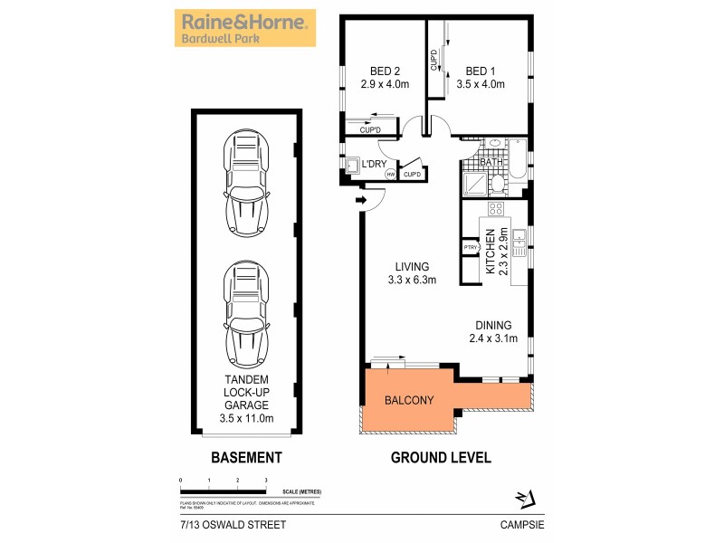 7/13-17 Oswald Street, Campsie NSW 2194 Floorplan