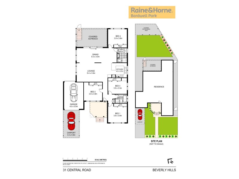 31 Central Road, Beverly Hills NSW 2209 Floorplan