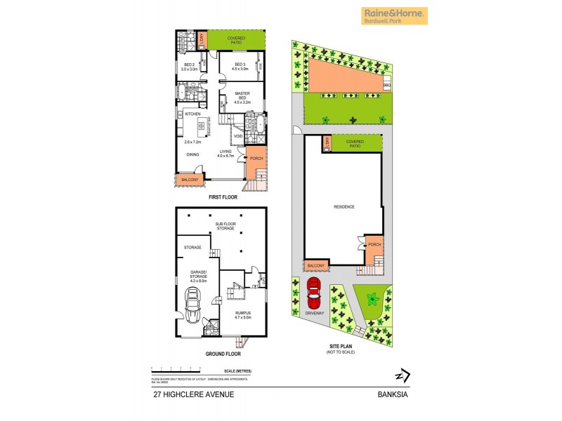 27 Highclere Avenue, Banksia NSW 2216 Floorplan