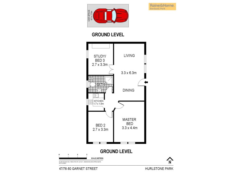 47/76-80 Garnet Street, Hurlstone Park NSW 2193 Floorplan
