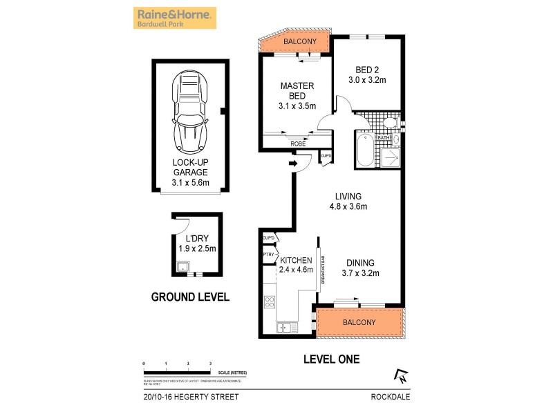 20/10-16 Hegerty Street, Rockdale NSW 2216 Floorplan
