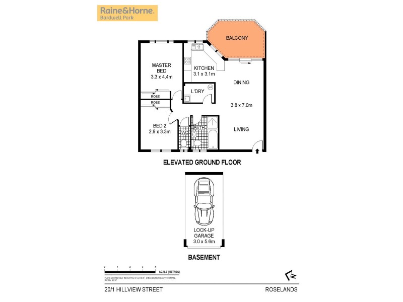 20/1 Hillview Street, Roselands NSW 2196 Floorplan