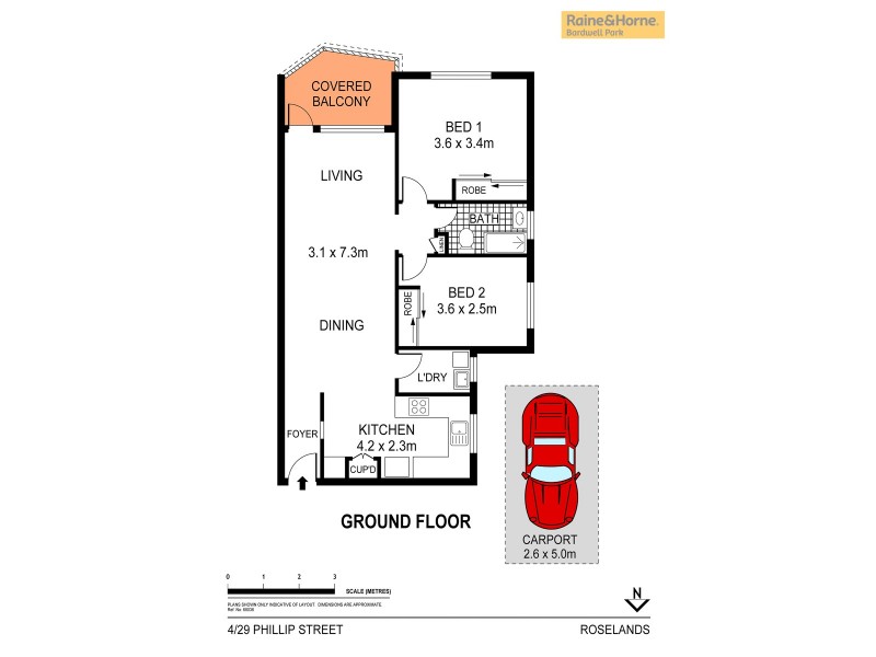 4/29 Phillip Street, Roselands NSW 2196 Floorplan