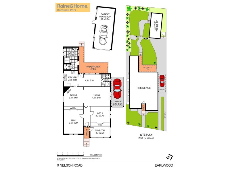 9 Nelson Road, Earlwood NSW 2206 Floorplan
