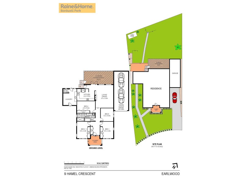 9 Hamel Crescent, Earlwood NSW 2206 Floorplan