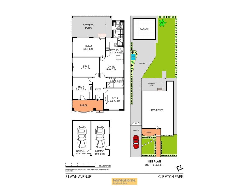 8 Lawn Avenue, Clemton Park NSW 2206 Floorplan