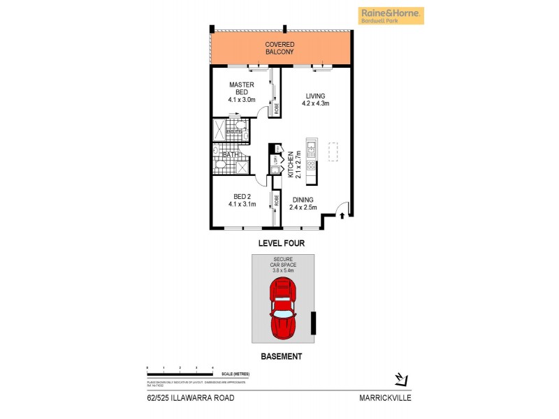 62/525 Illawarra Road, Marrickville NSW 2204 Floorplan
