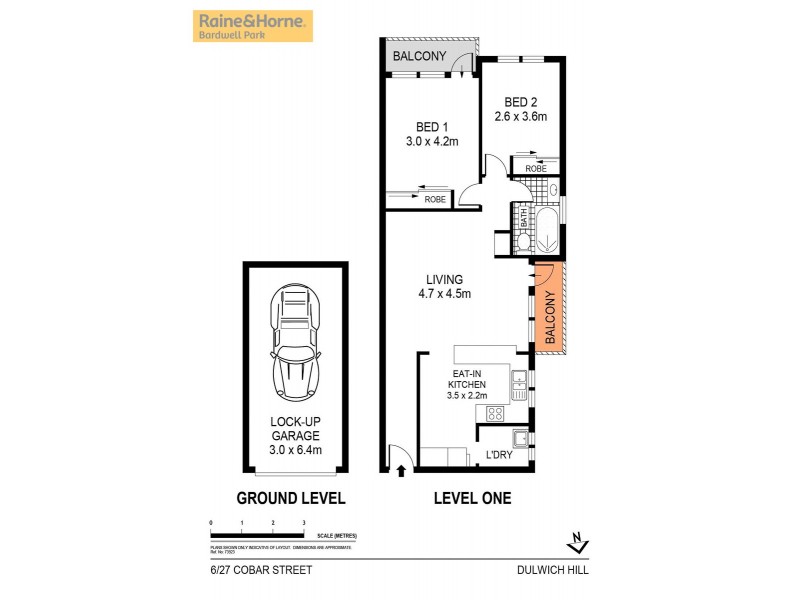 6/27 Cobar Street, Dulwich Hill NSW 2203 Floorplan