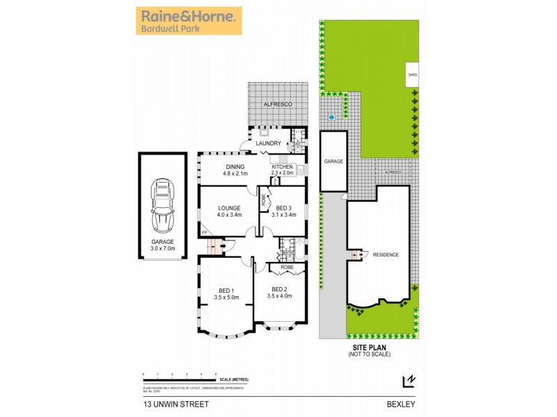 13 Unwin Street, Bexley NSW 2207 Floorplan
