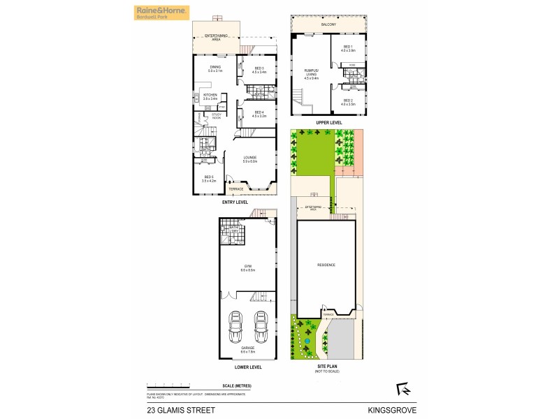 23 Glamis Street, Kingsgrove NSW 2208 Floorplan