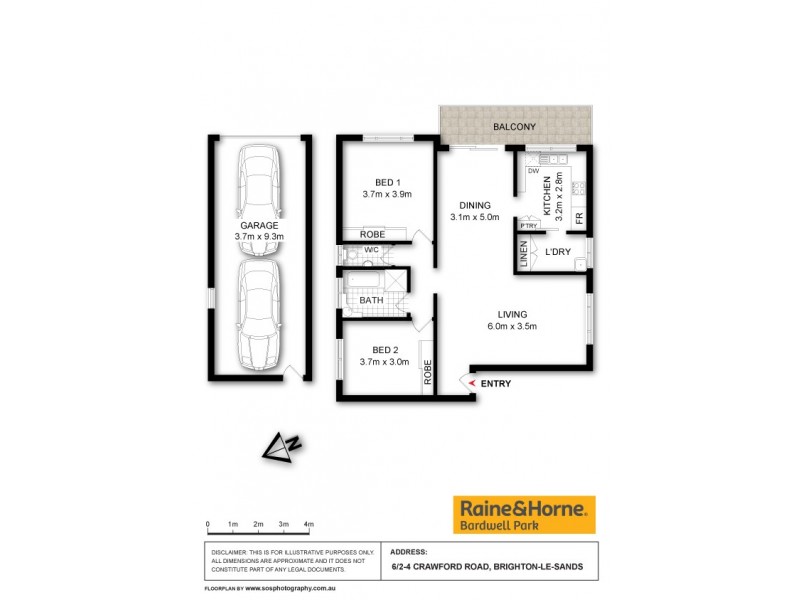 6/2-4 Crawford Road, Brighton-le-sands NSW 2216