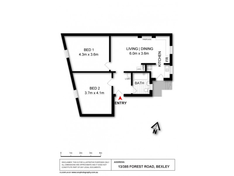 13/385-391 Forest Road (ENTRY VIA 454 BEXLEY RD), Bexley NSW 2207