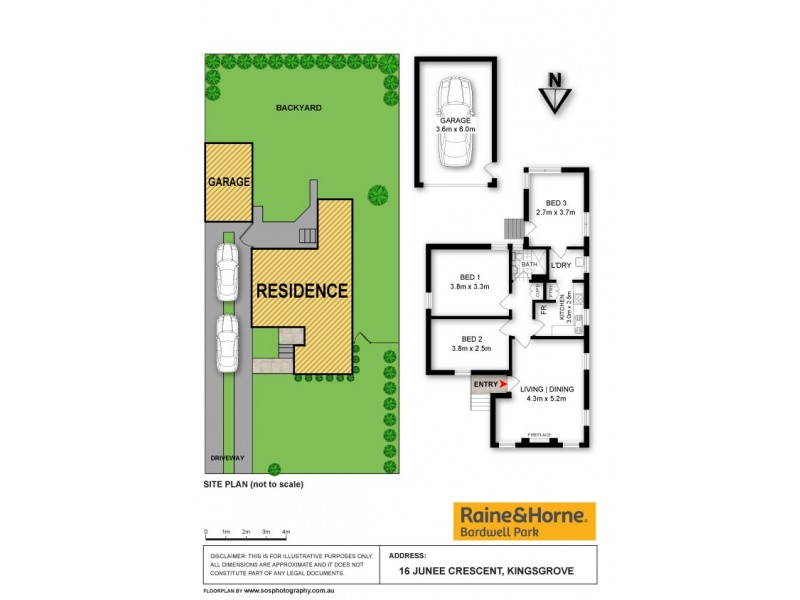 16 Junee Crescent, Kingsgrove NSW 2208 Floorplan