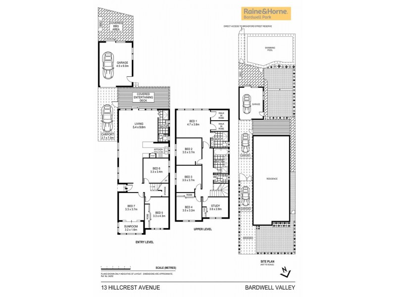 13 Hillcrest Avenue, Bardwell Valley NSW 2207 Floorplan