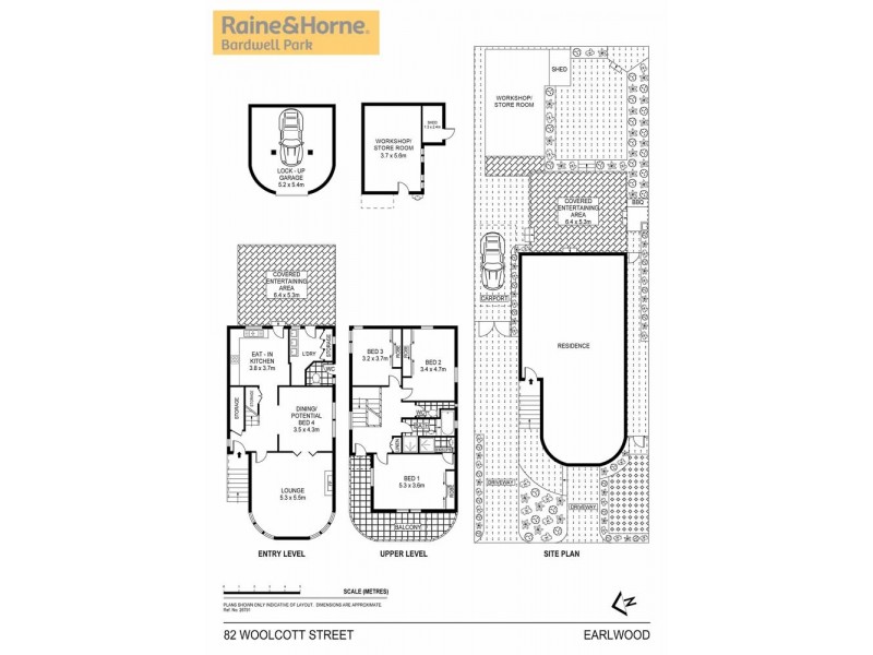 82 Woolcott Street, Earlwood NSW 2206 Floorplan