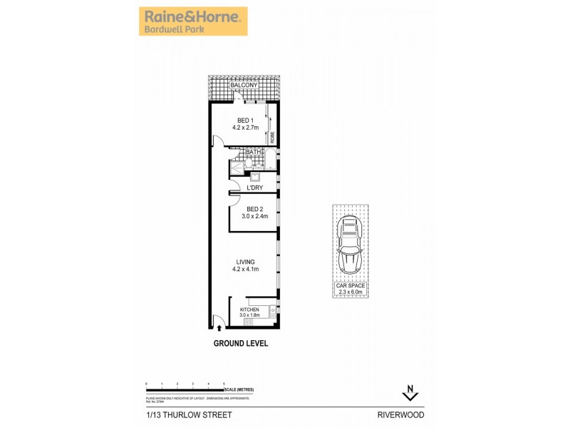 1/13 Thurlow Street, Riverwood NSW 2210 Floorplan