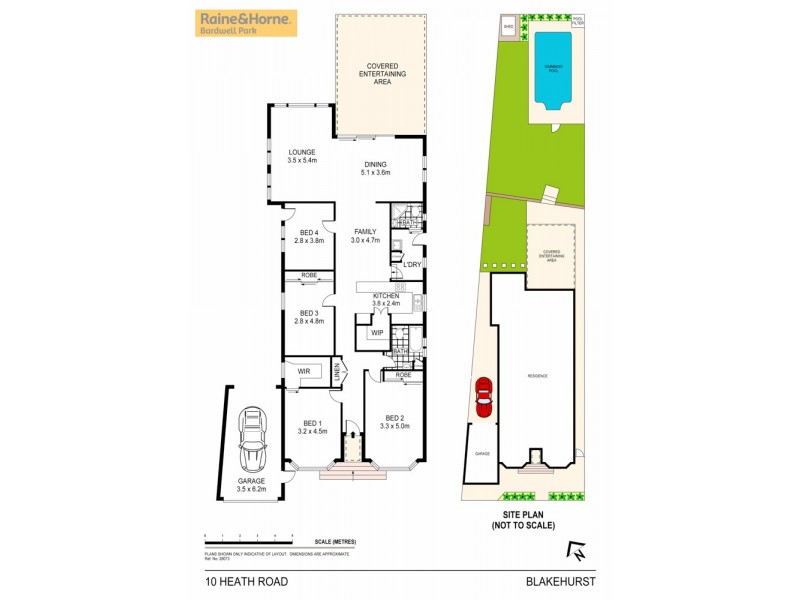 10 Heath Road, Blakehurst NSW 2221 Floorplan