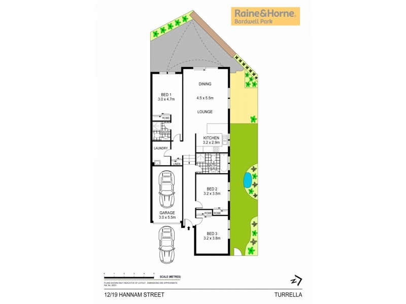 12/19-21 Hannam Street, Turrella NSW 2205 Floorplan