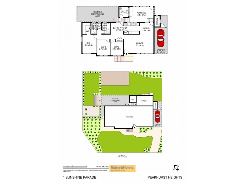 1 Sunshine Parade, Peakhurst Heights NSW 2210 Floorplan