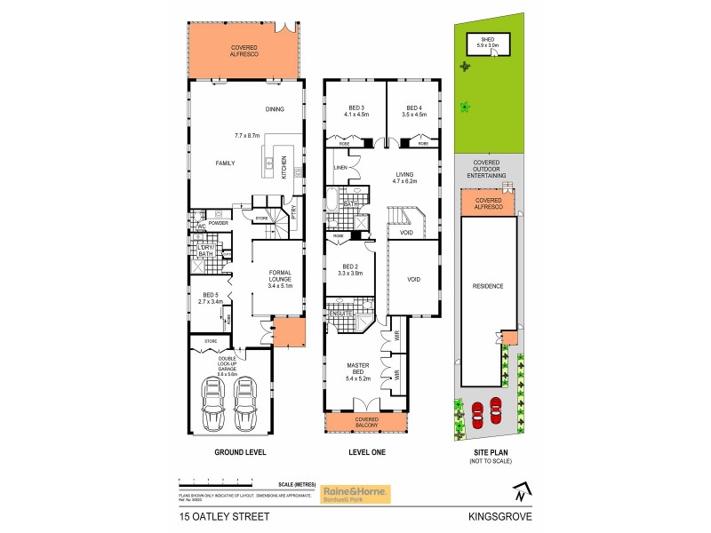 15 Oatley Street, Kingsgrove NSW 2208 Floorplan