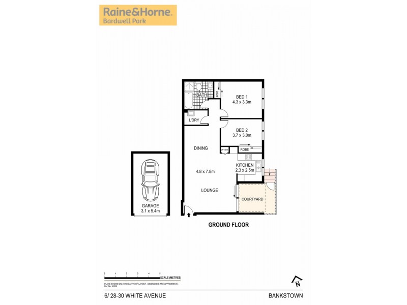 6/28-30 White Avenue, Bankstown NSW 2200 Floorplan