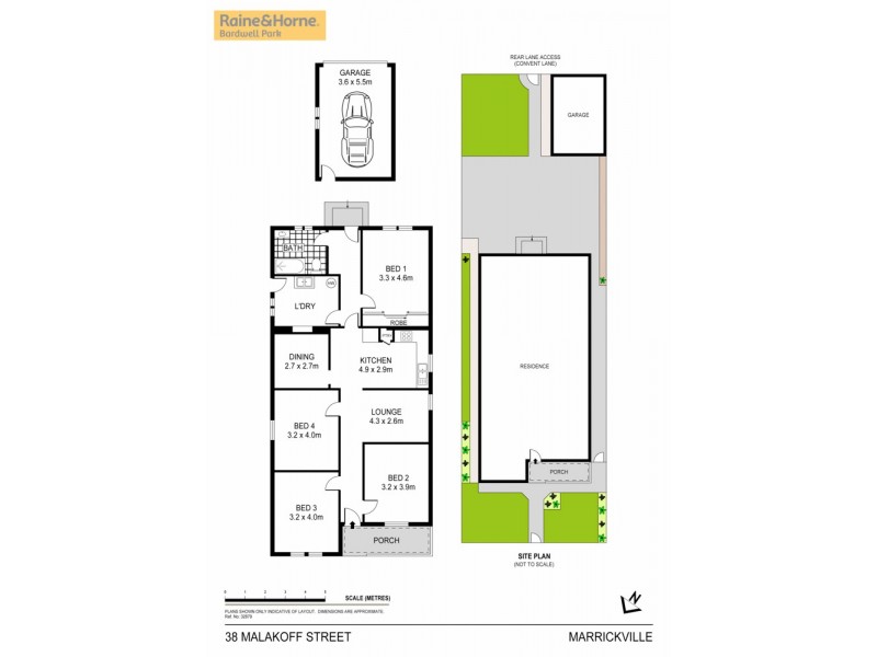 38 Malakoff Street, Marrickville NSW 2204 Floorplan