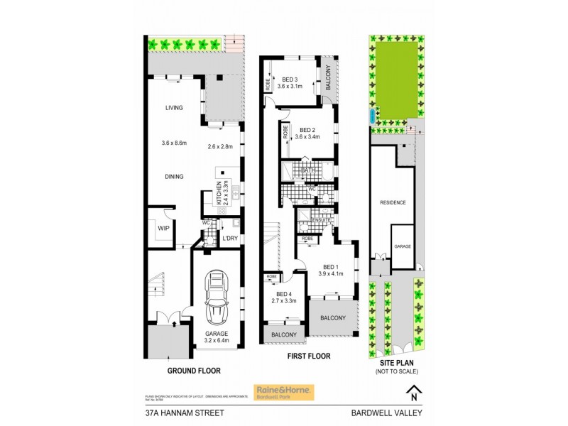 37A Hannam Street, Bardwell Valley NSW 2207 Floorplan