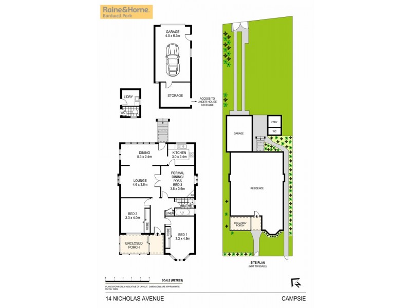 14 Nicholas Avenue, Campsie NSW 2194 Floorplan