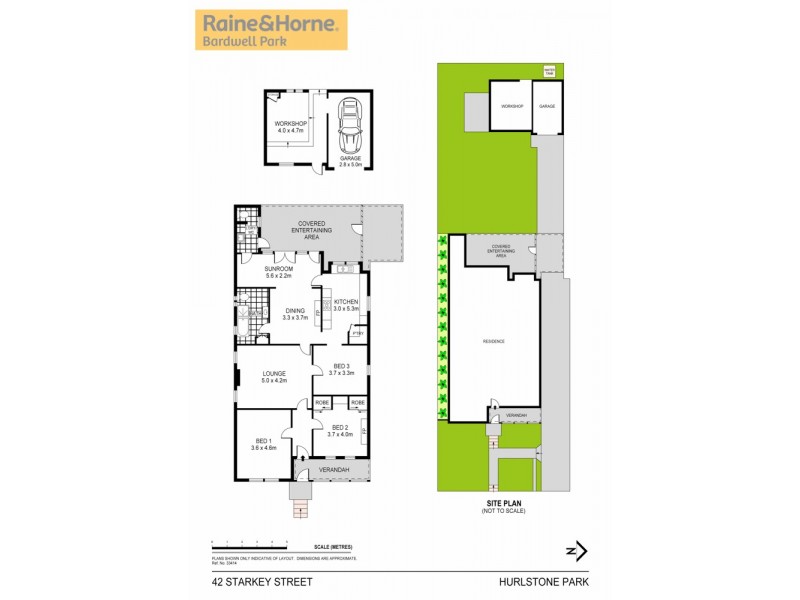 42 Starkey Street, Hurlstone Park NSW 2193 Floorplan