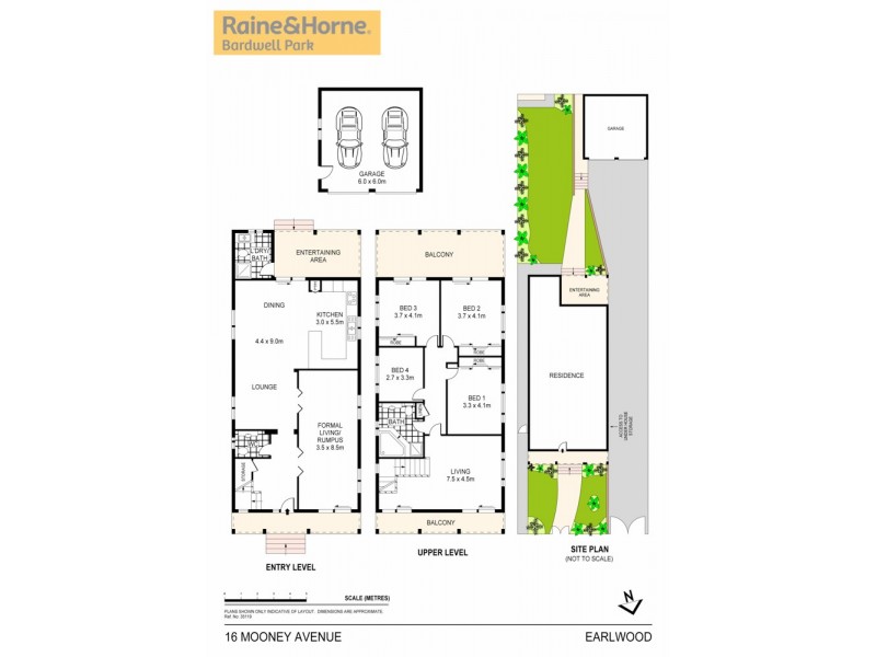16 Mooney Avenue, Earlwood NSW 2206 Floorplan