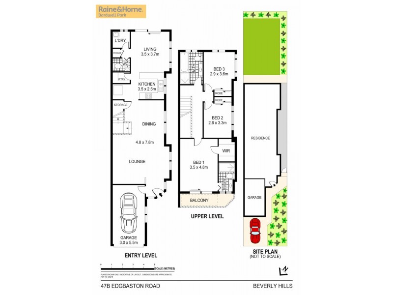 47B Edgbaston Road, Beverly Hills NSW 2209 Floorplan
