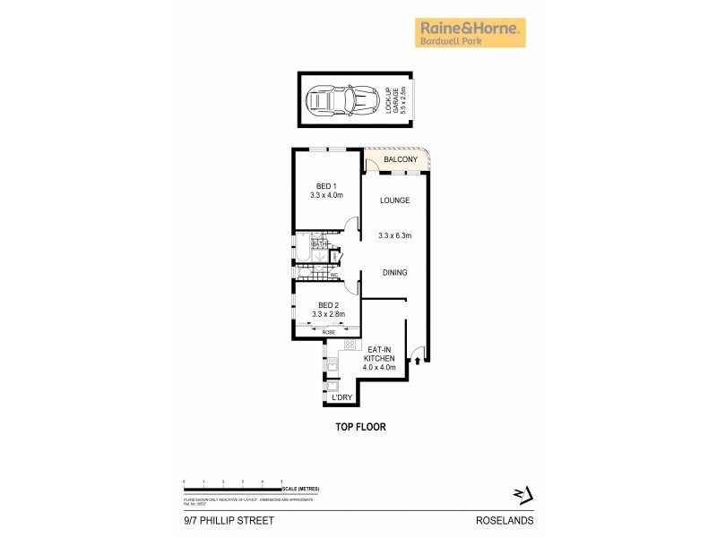 9/7 Phillip Street, Roselands NSW 2196 Floorplan