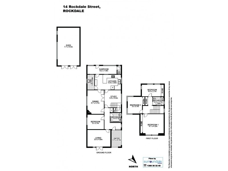 14 Rockdale Street, Rockdale NSW 2216 Floorplan