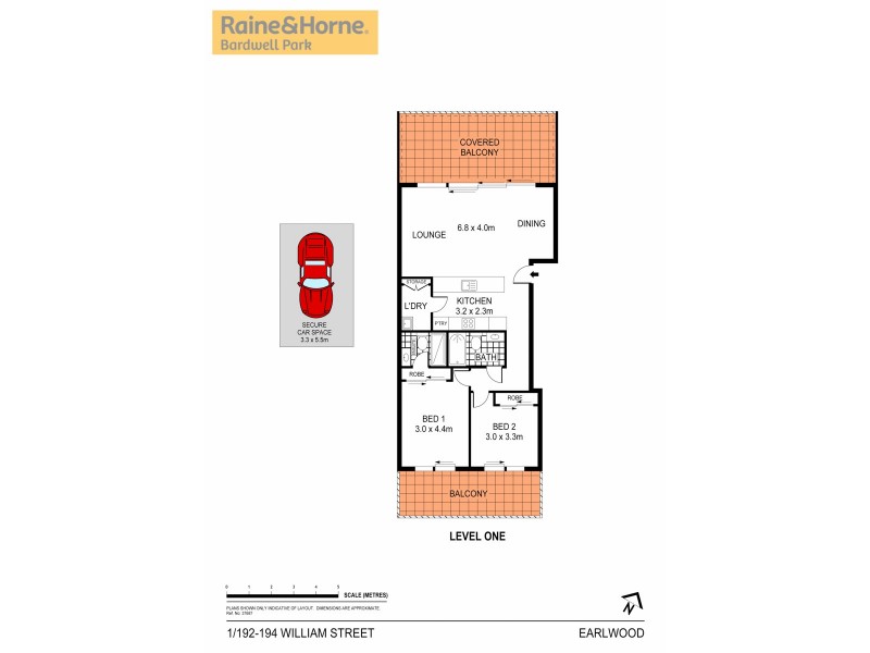 1/192-194 William Street, Earlwood NSW 2206 Floorplan