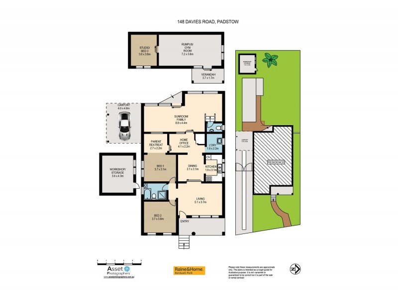 148 Davies Road, Padstow NSW 2211 Floorplan