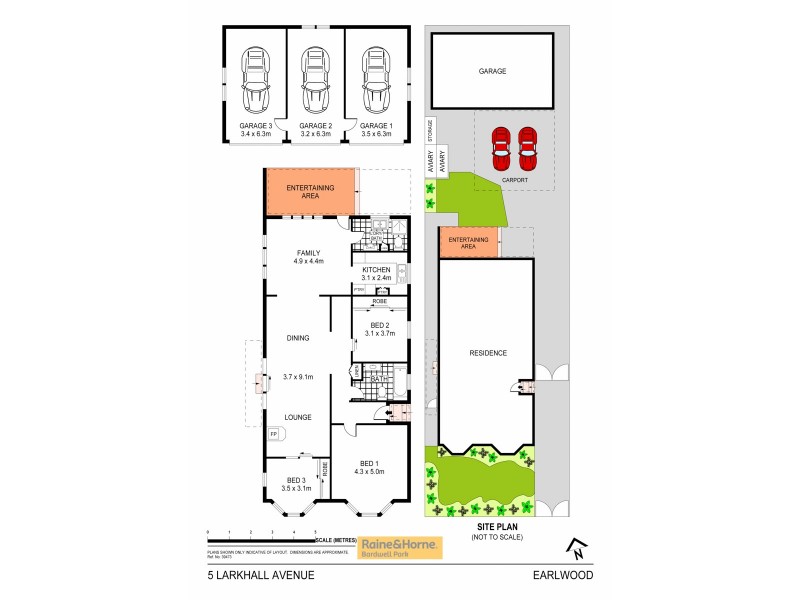 5 Larkhall Avenue, Earlwood NSW 2206 Floorplan