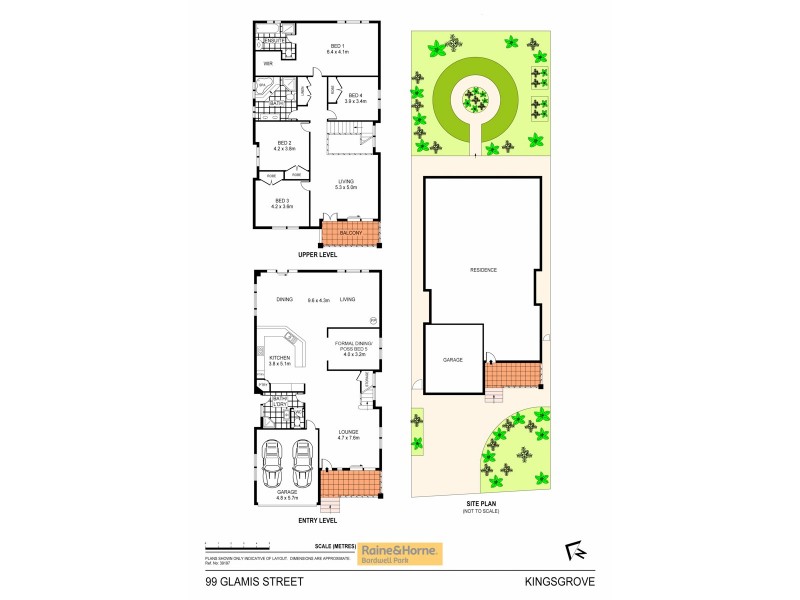 99 Glamis Street, Kingsgrove NSW 2208 Floorplan