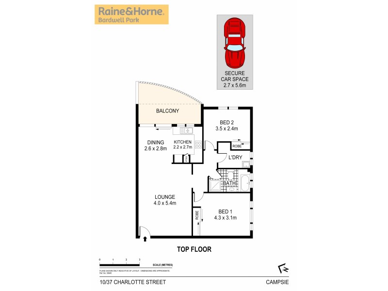 10/37 Charlotte Street, Campsie NSW 2194 Floorplan
