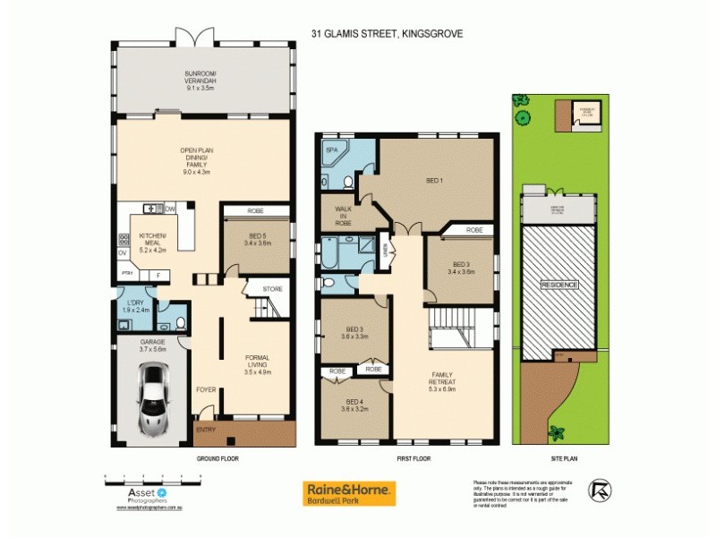 31 Glamis Street, Kingsgrove NSW 2208 Floorplan