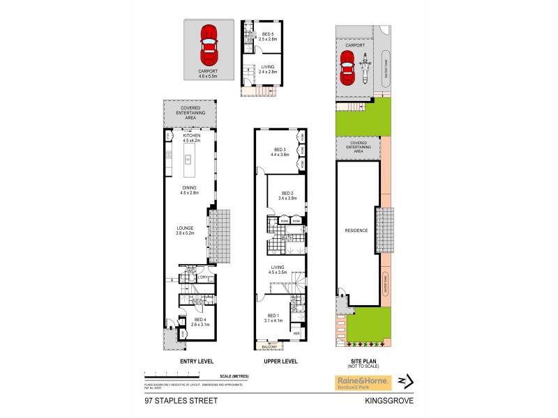 97 Staples Street, Kingsgrove NSW 2208 Floorplan