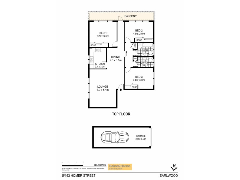 5/163 Homer Street, Earlwood NSW 2206 Floorplan