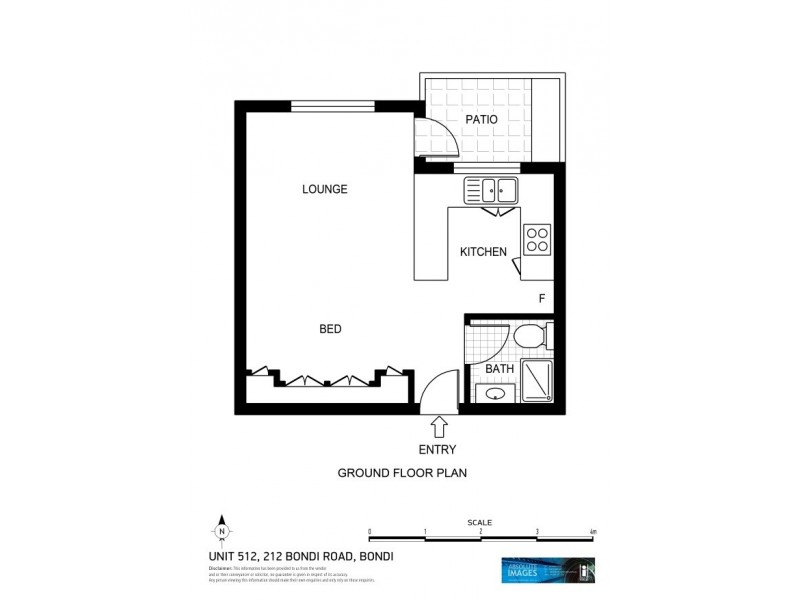 515/212 Bondi Road, Bondi NSW 2026 Floorplan