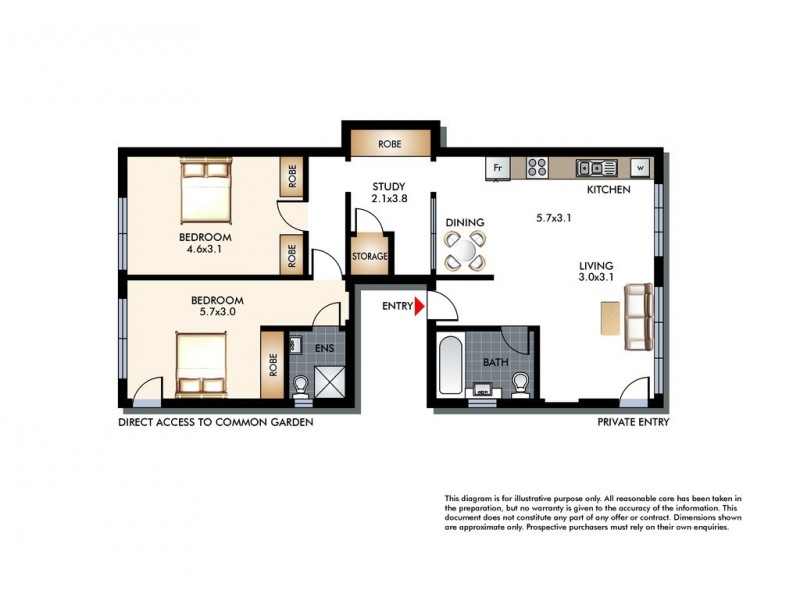 15/39 Birriga Road, Bellevue Hill NSW 2023 Floorplan