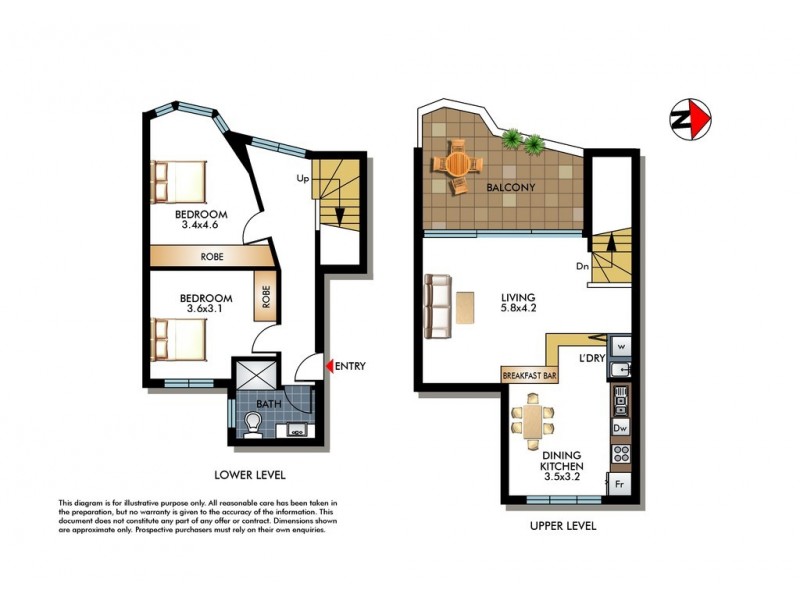 3/379 Old South Head Road, North Bondi NSW 2026 Floorplan