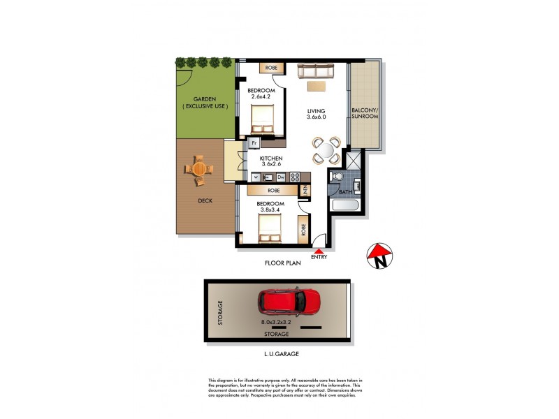 1/2-4 Ocean Street, Bondi NSW 2026 Floorplan