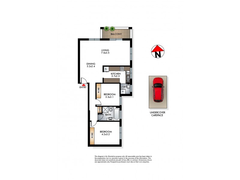 8/1 MacPherson Street, Waverley NSW 2024 Floorplan