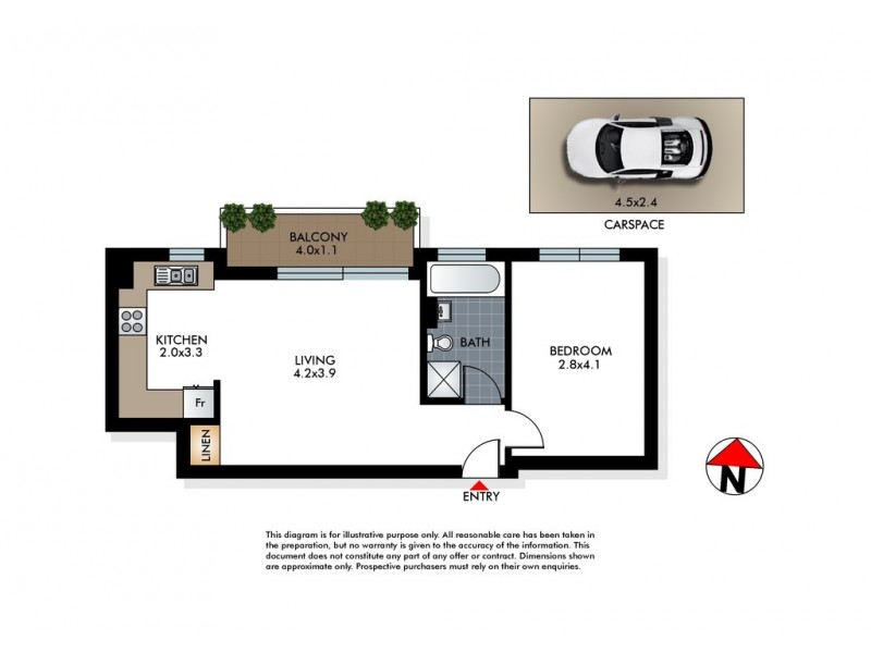 7/15 Sandridge Street, Bondi NSW 2026 Floorplan