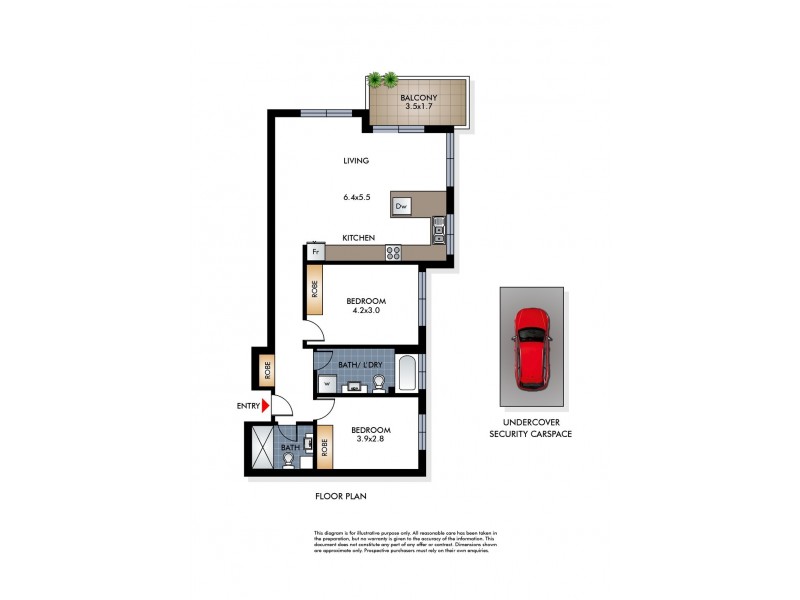 1A/27-31 Ocean Street, Bondi NSW 2026 Floorplan