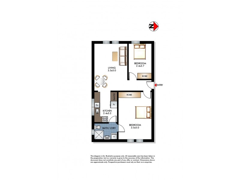 7/95 Ebley Street, Bondi Junction NSW 2022 Floorplan