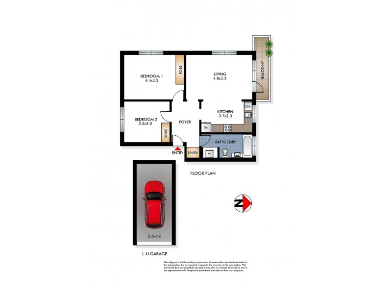 10/37 Penkivil Street, Bondi NSW 2026 Floorplan